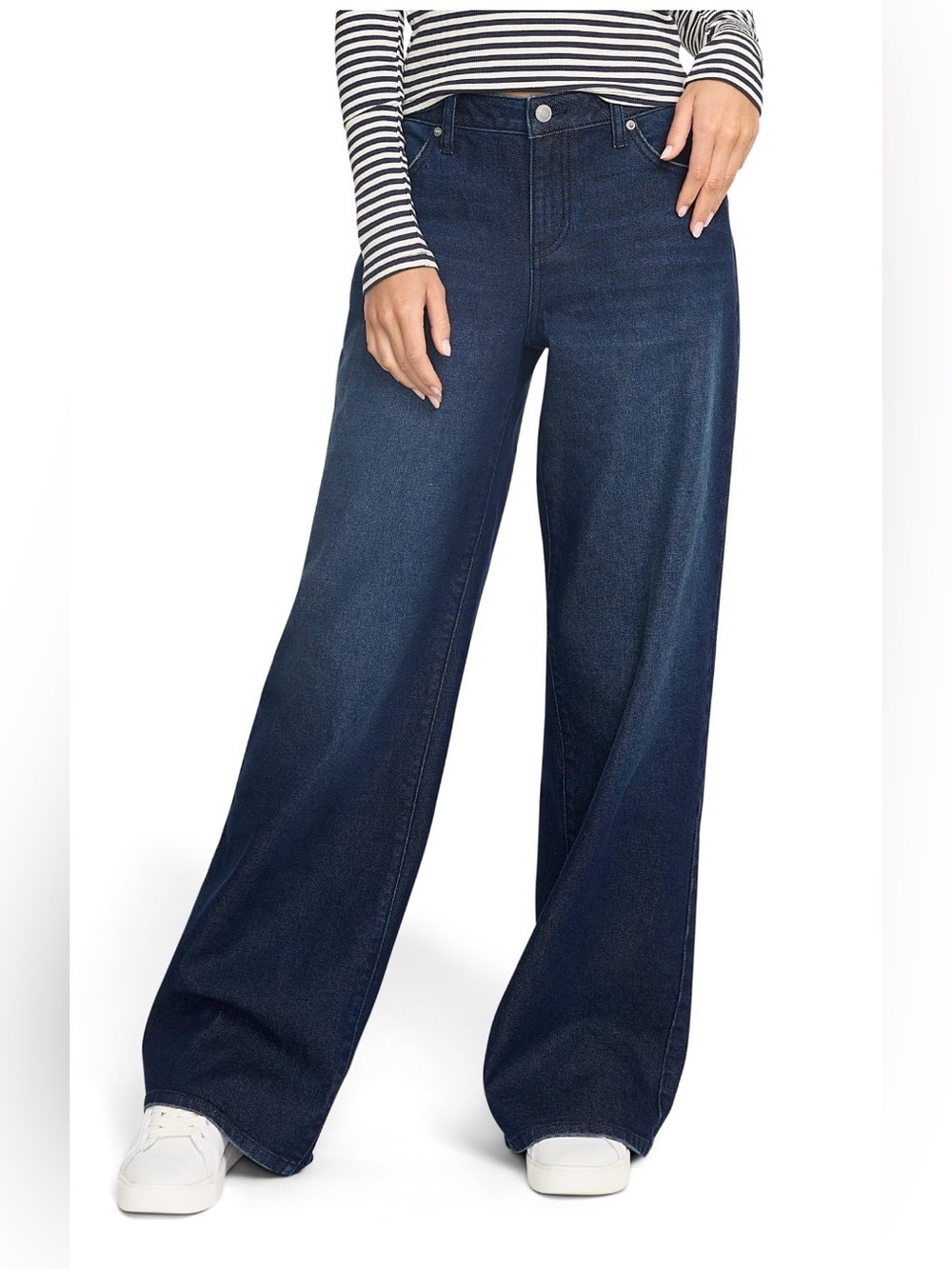 Mills By Mille Bobby Brown Wide Leg Denim Jeans